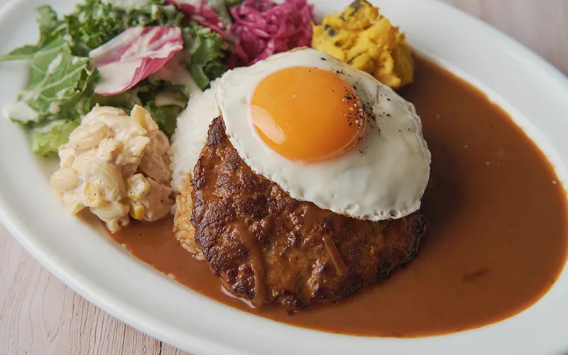 ハンバーグ・ロコモコプレート