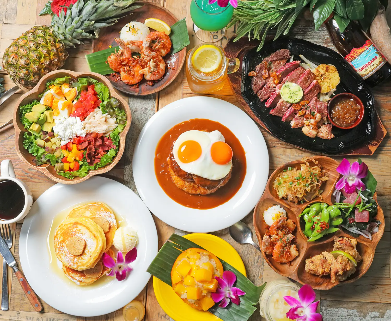 Hawaiiを感じる　Ocean Aloha plate Hawaiiを感じるOcean Aloha plate