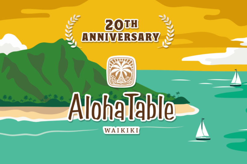 アロハテーブル20周年記念 コラボビール発売決定